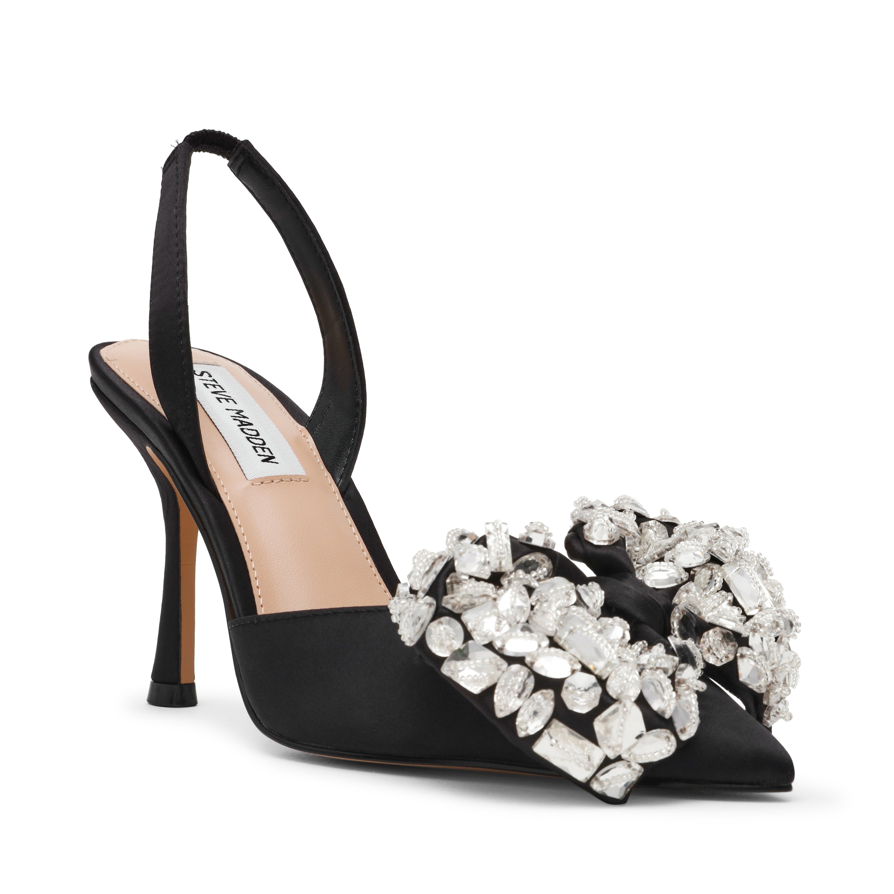 Lovie Black Satin