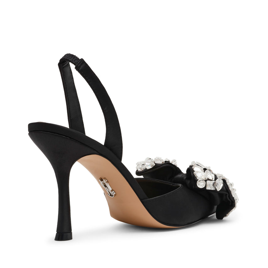 Lovie Black Satin
