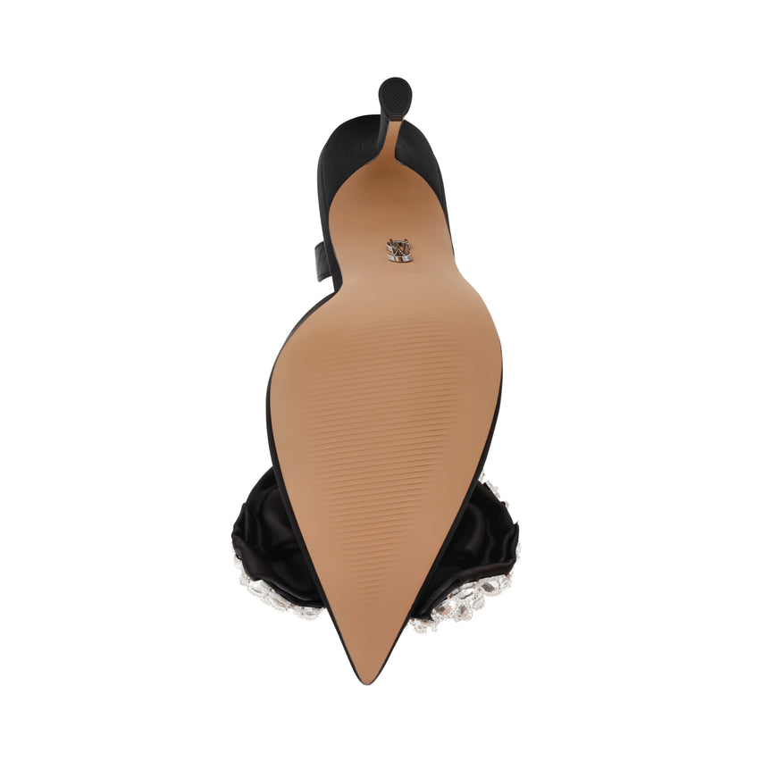 Lovie Black Satin