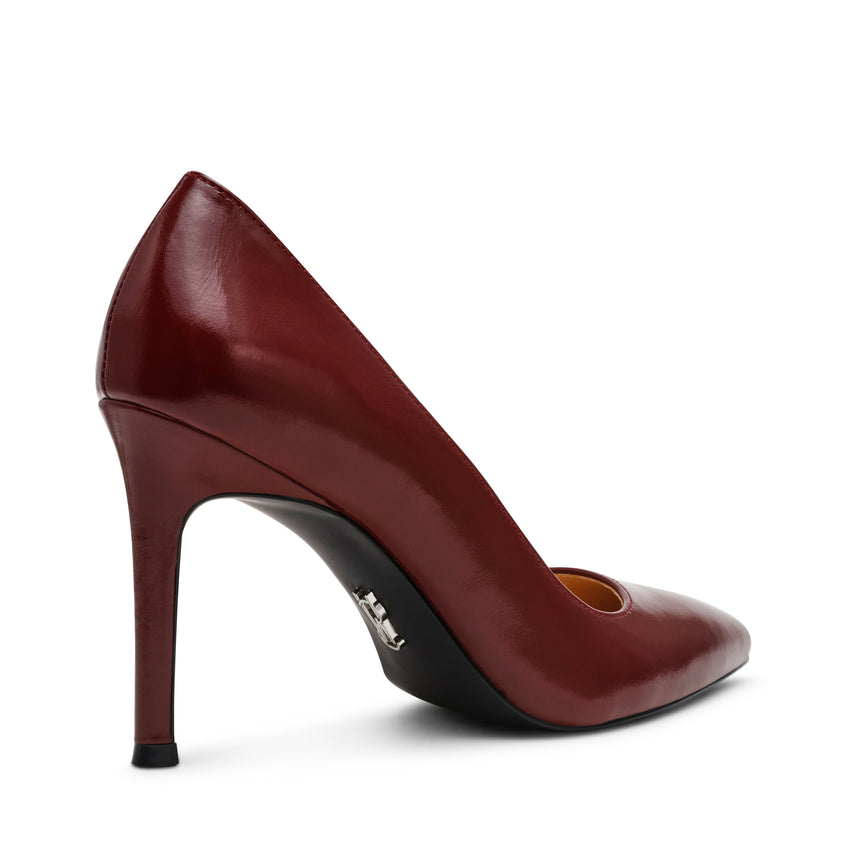 Secured Cherry Lacq Leather