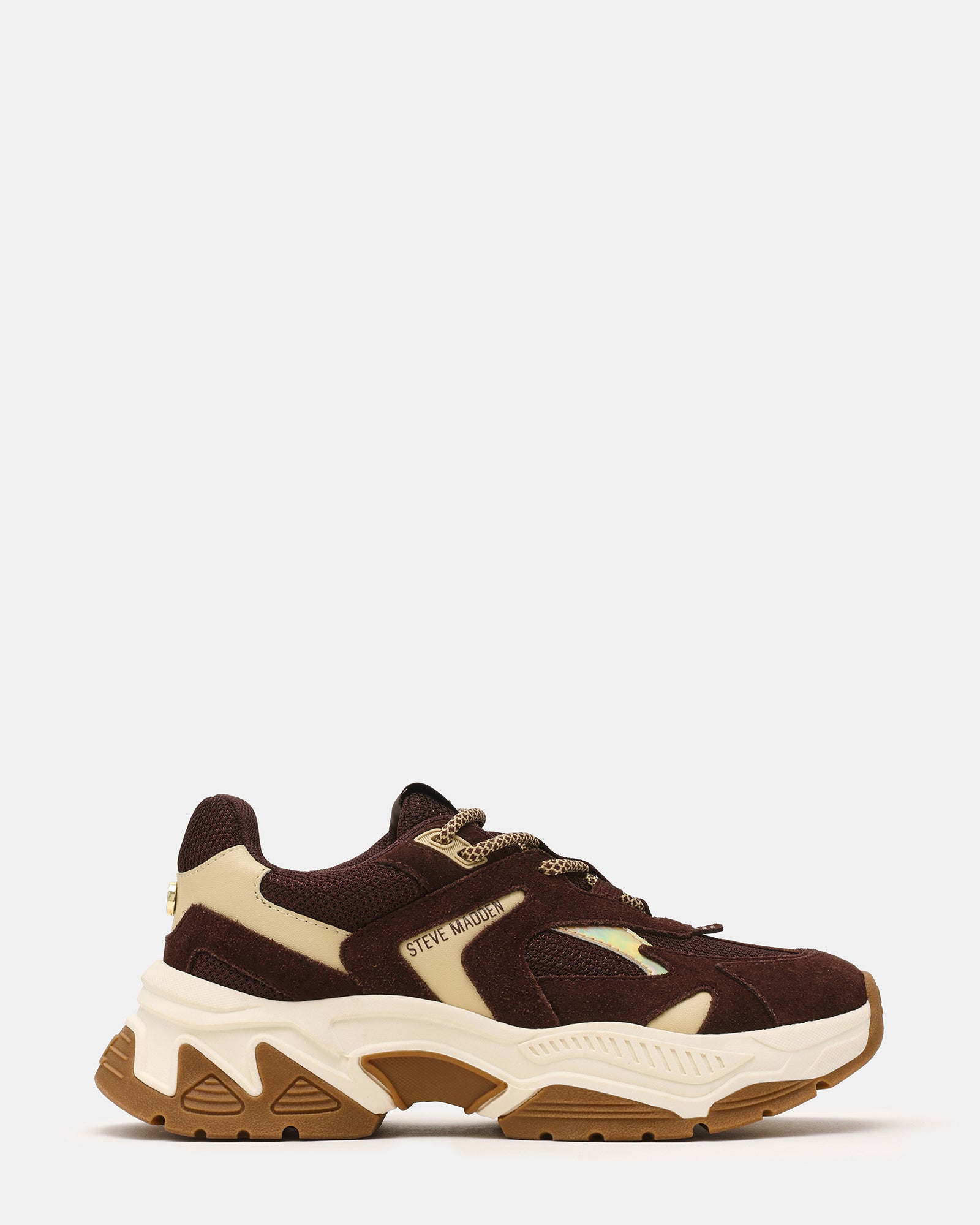 Ample Chocolate Brown Suede