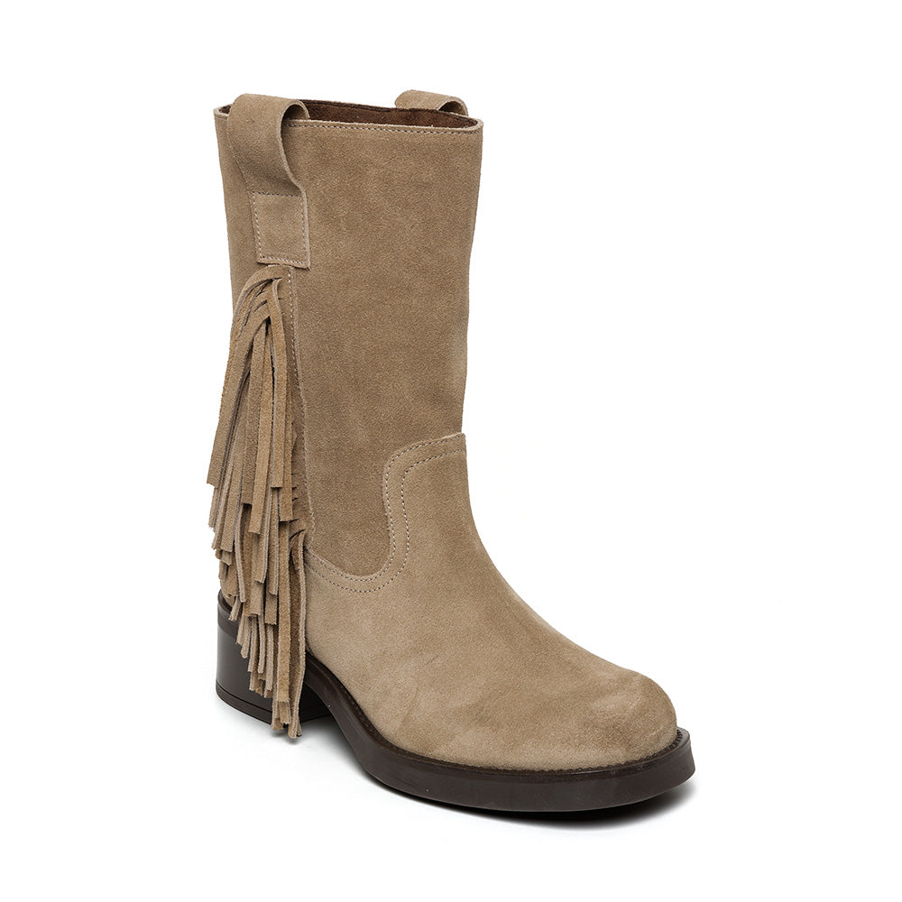 Benedict-F Taupe Suede