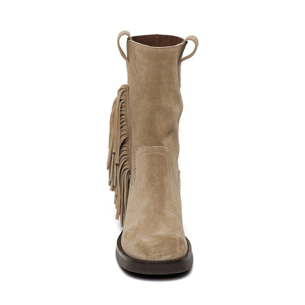 Benedict-F Taupe Suede