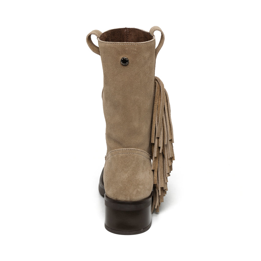 Benedict-F Taupe Suede