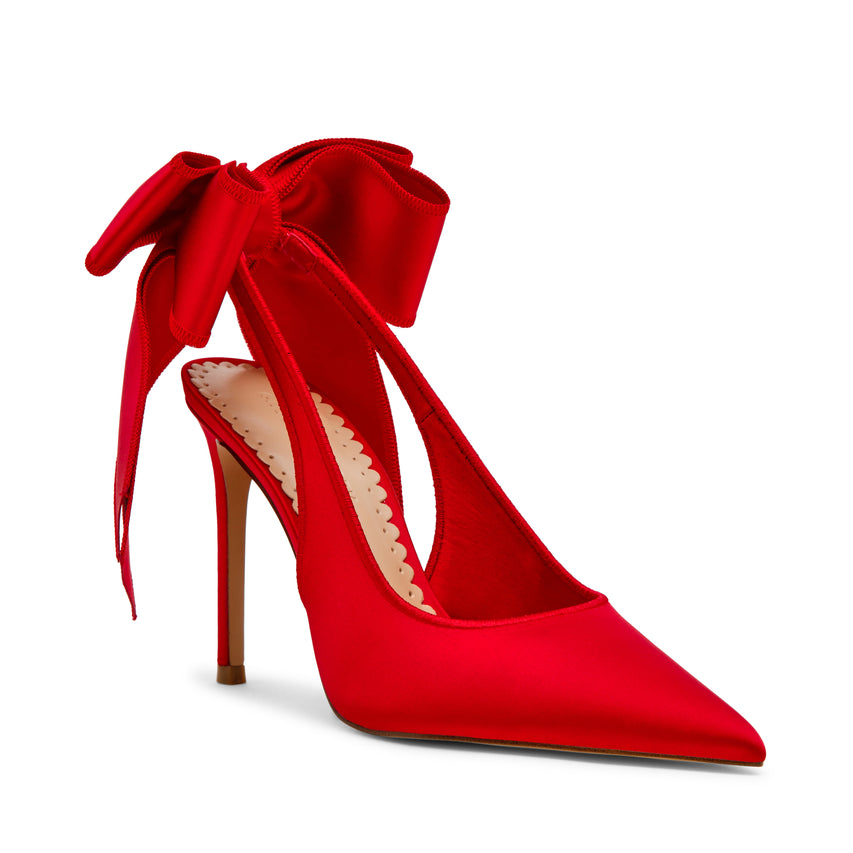 Teacup Red Satin