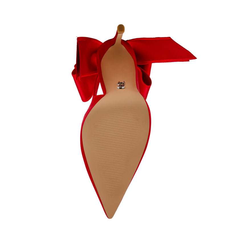 Teacup Red Satin