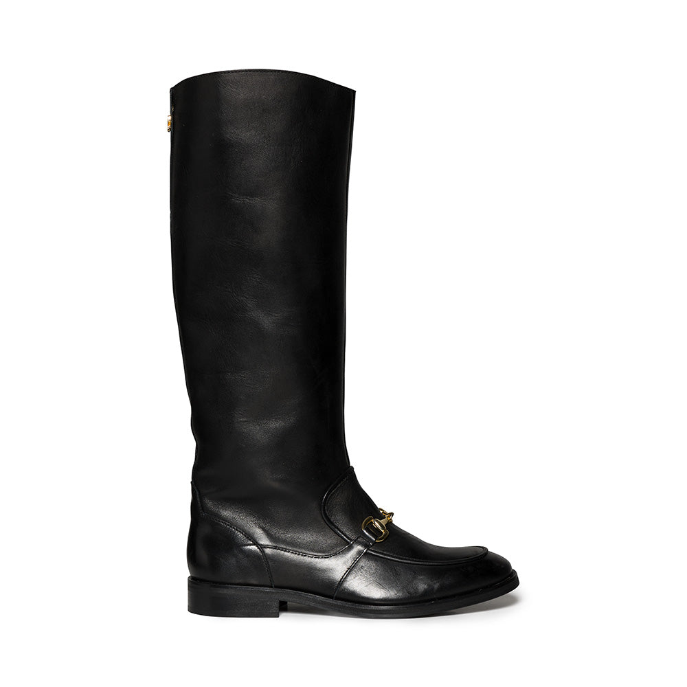 Night Black Leather