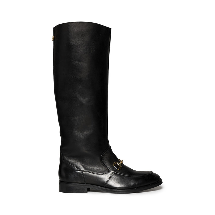 Night Black Leather