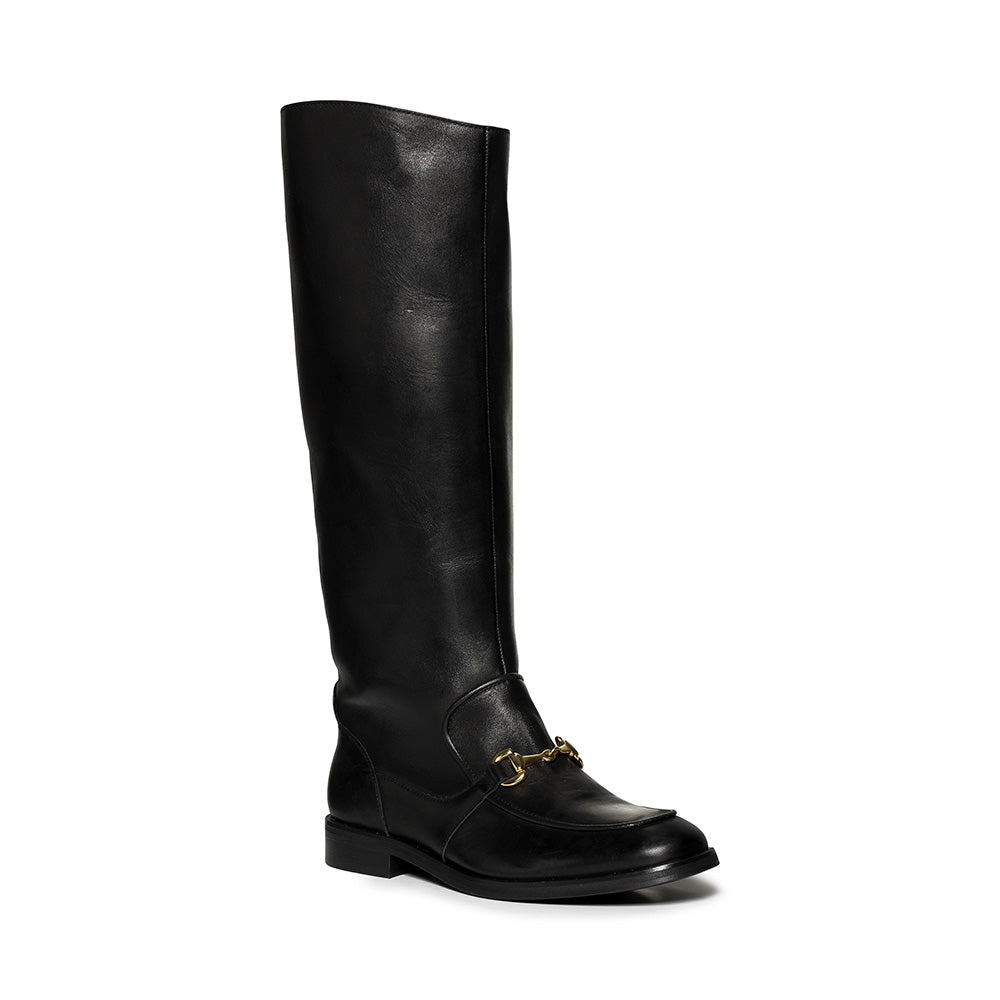 Night Black Leather