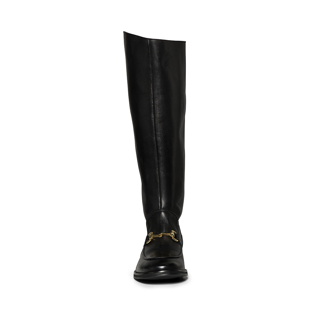 Night Black Leather