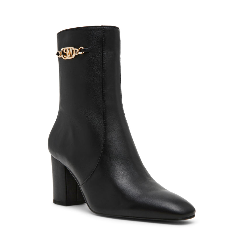 Geneeva Black Leather