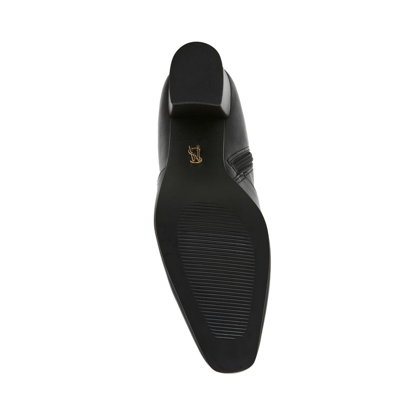 Geneeva Black Leather