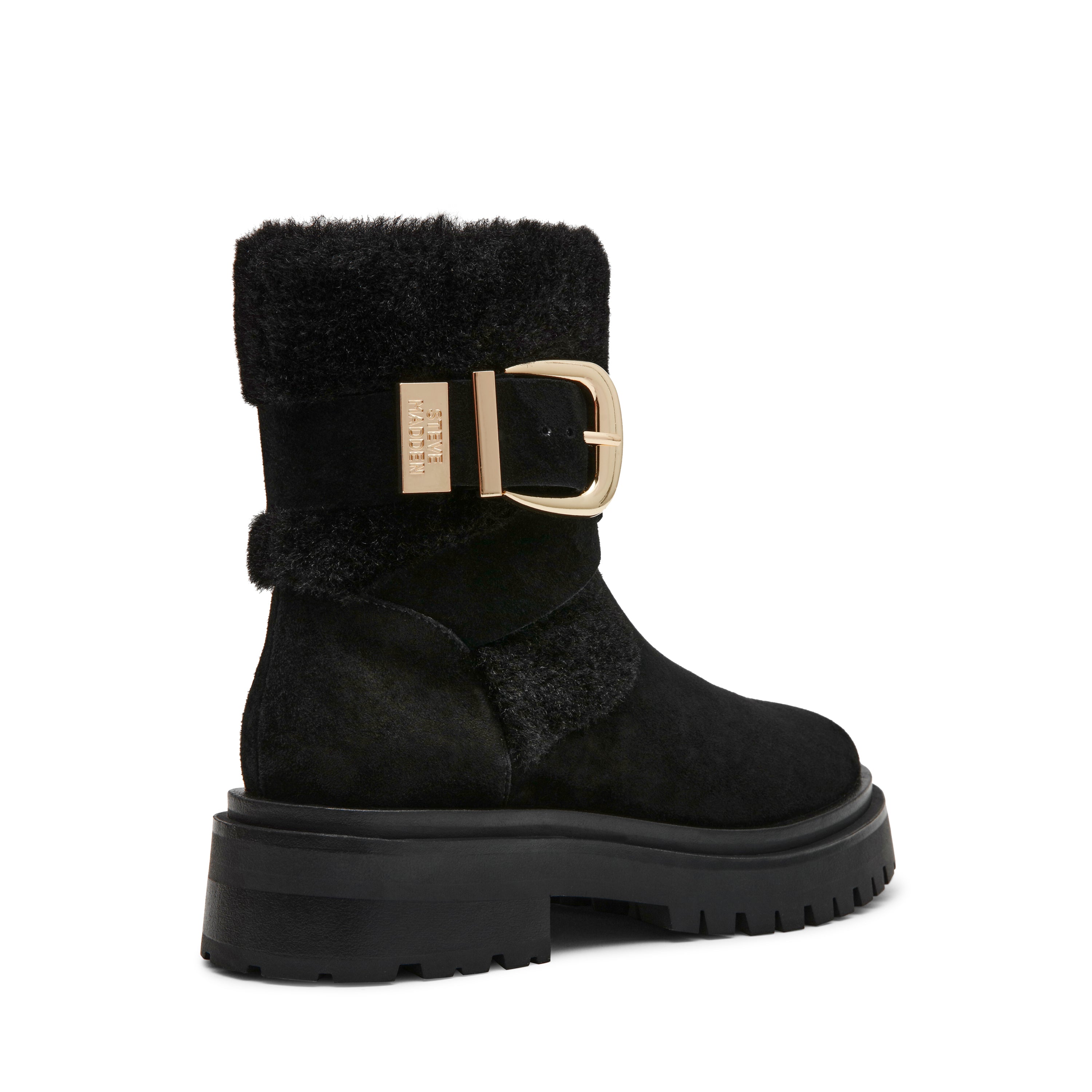 Lodge Black Suede