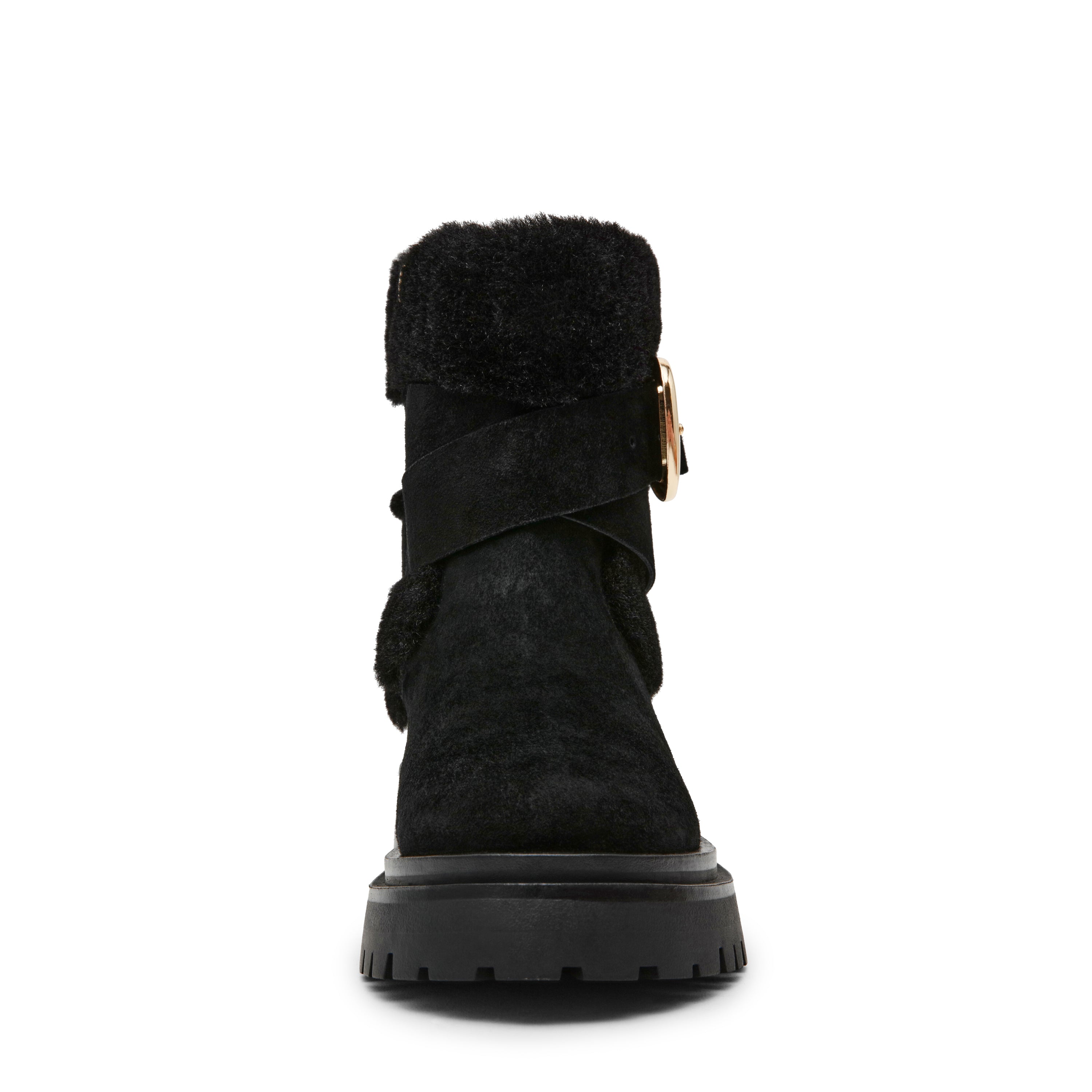 Lodge Black Suede