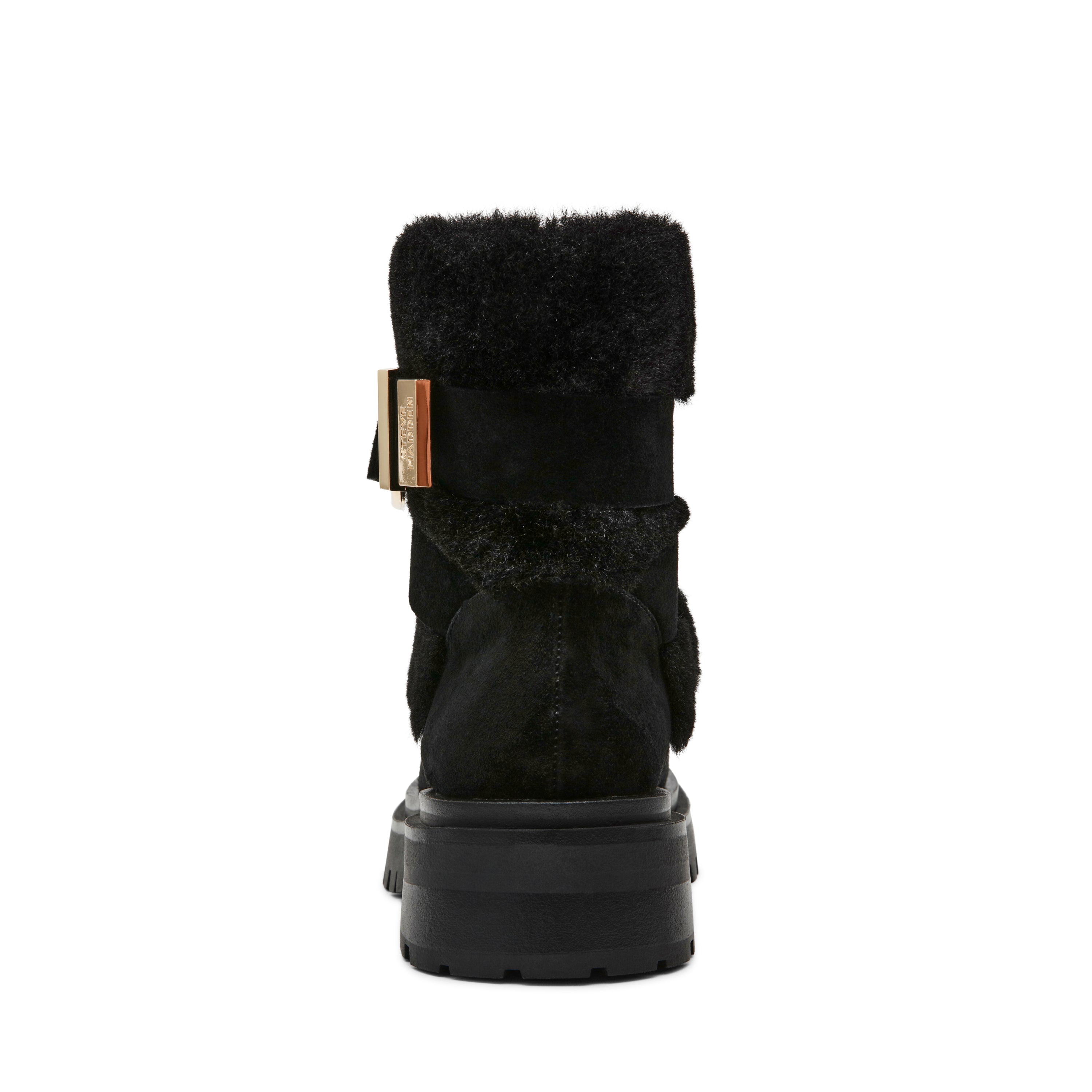 Lodge Black Suede