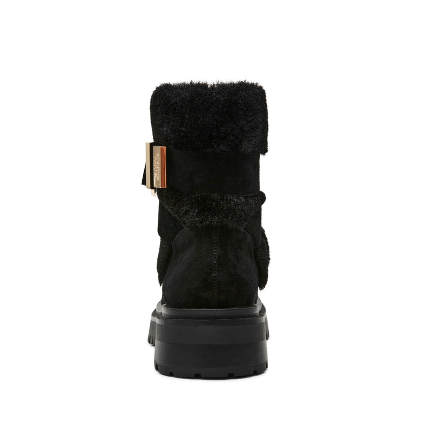 Lodge Black Suede