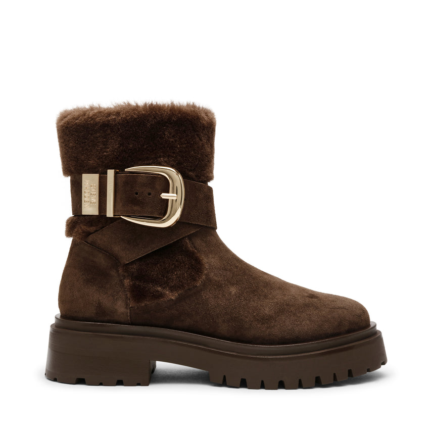 Lodge Brown Suede