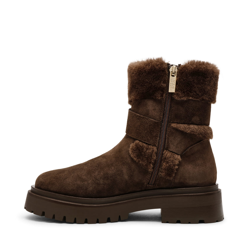 Lodge Brown Suede