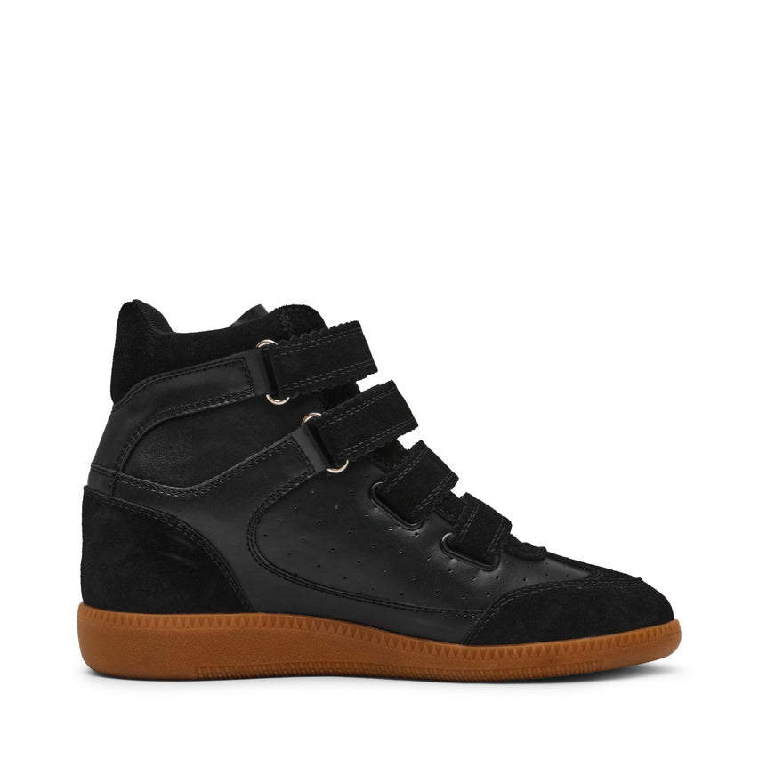 Mustang Black Suede