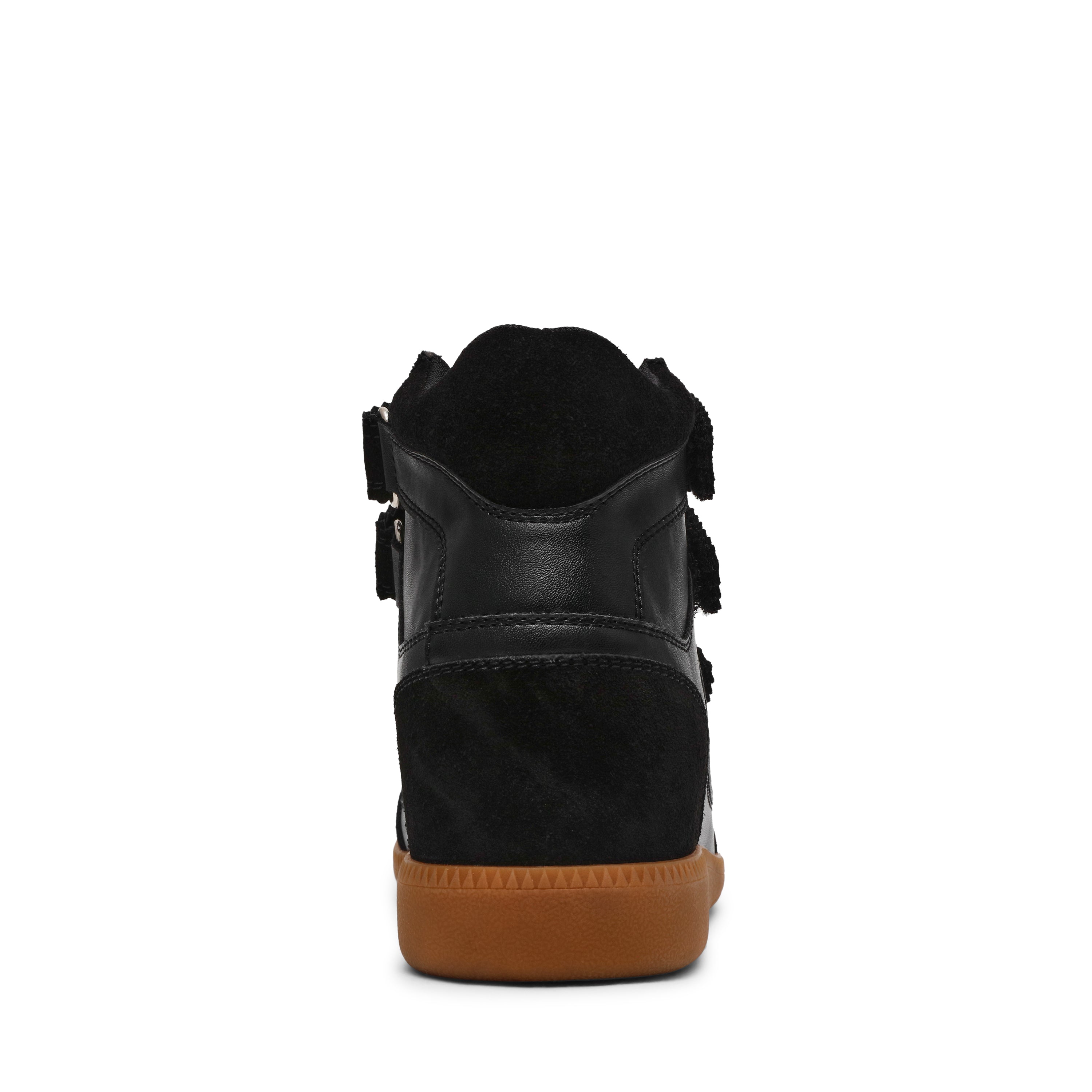 Mustang Black Suede