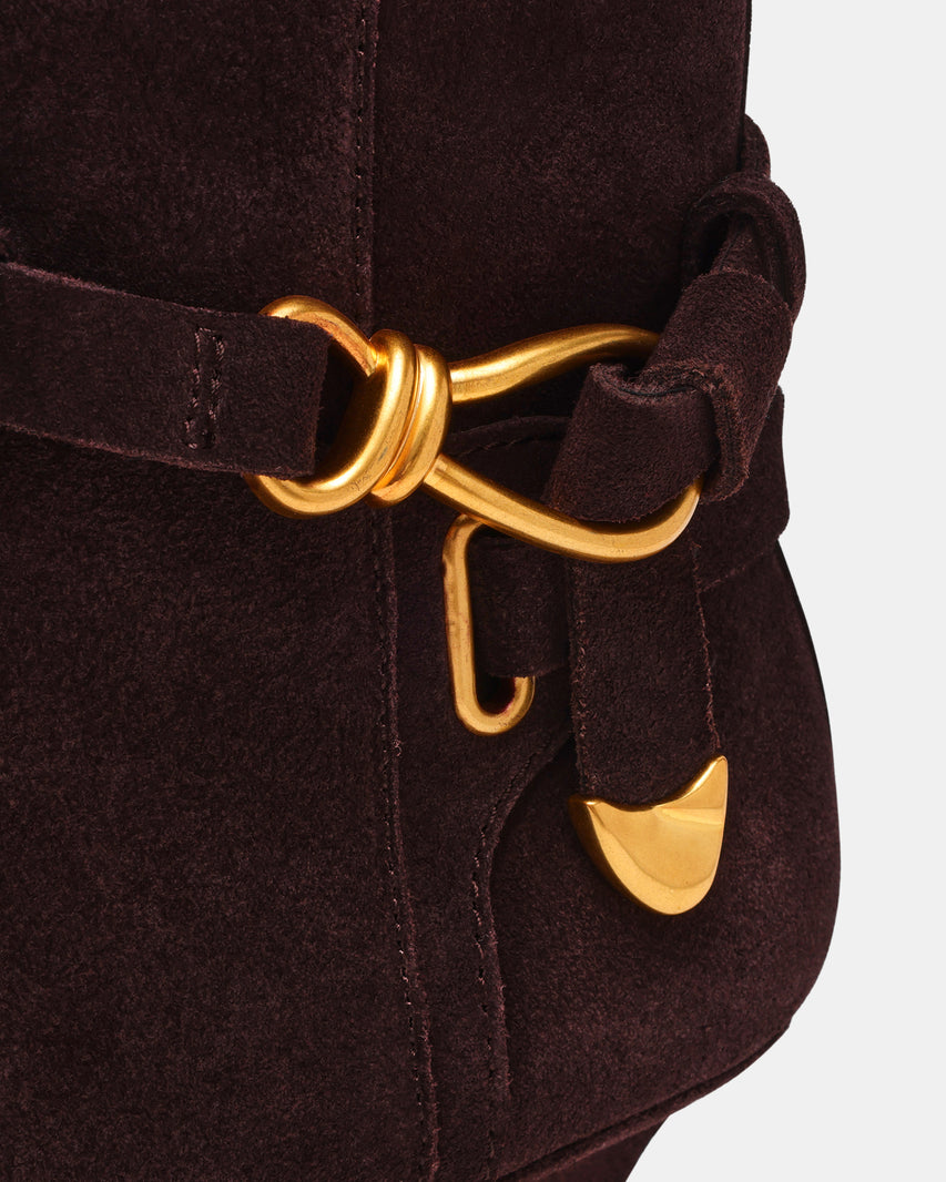 Roller Brown Suede
