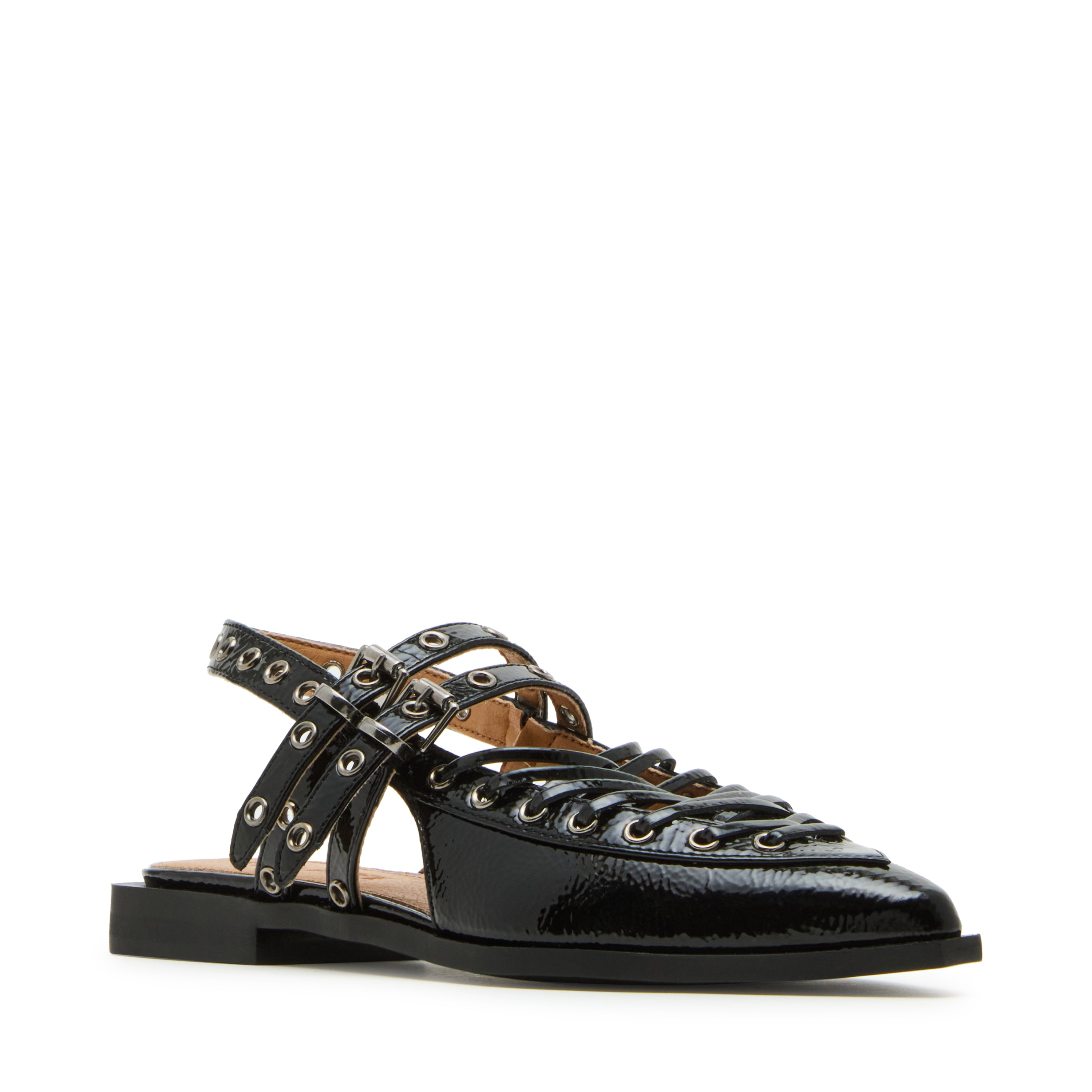 Galanti Black Patent