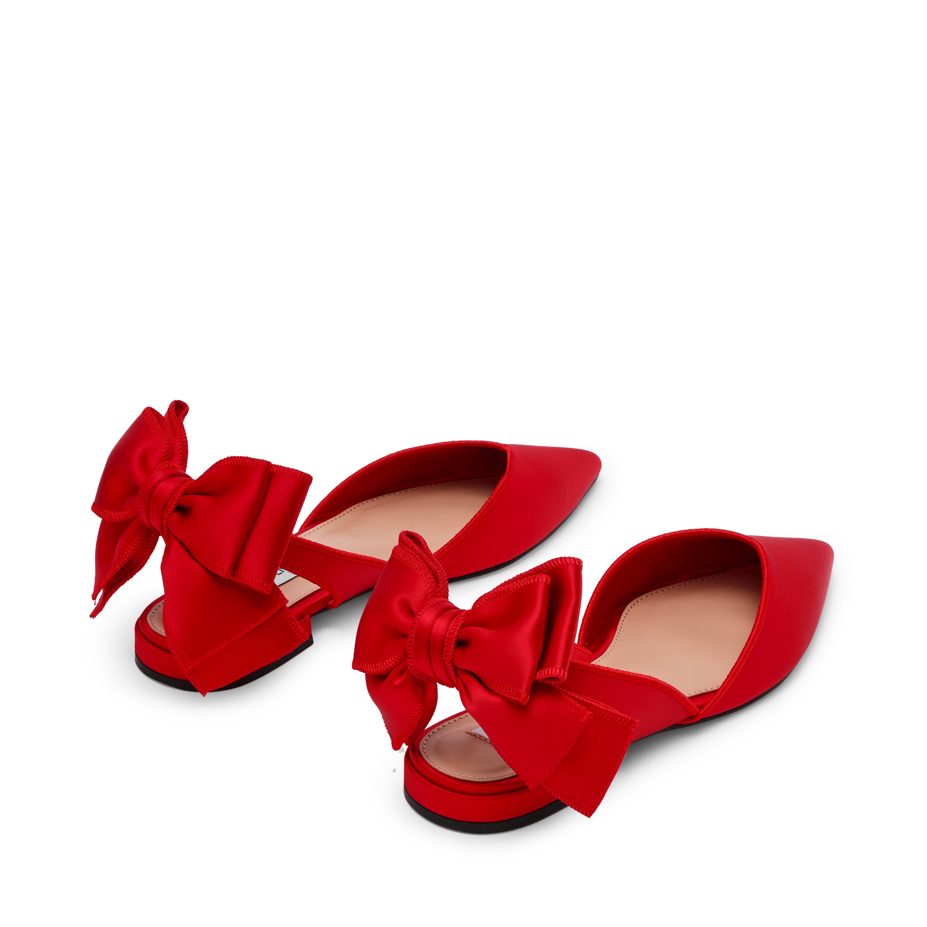 Synthia Red Satin - view 3