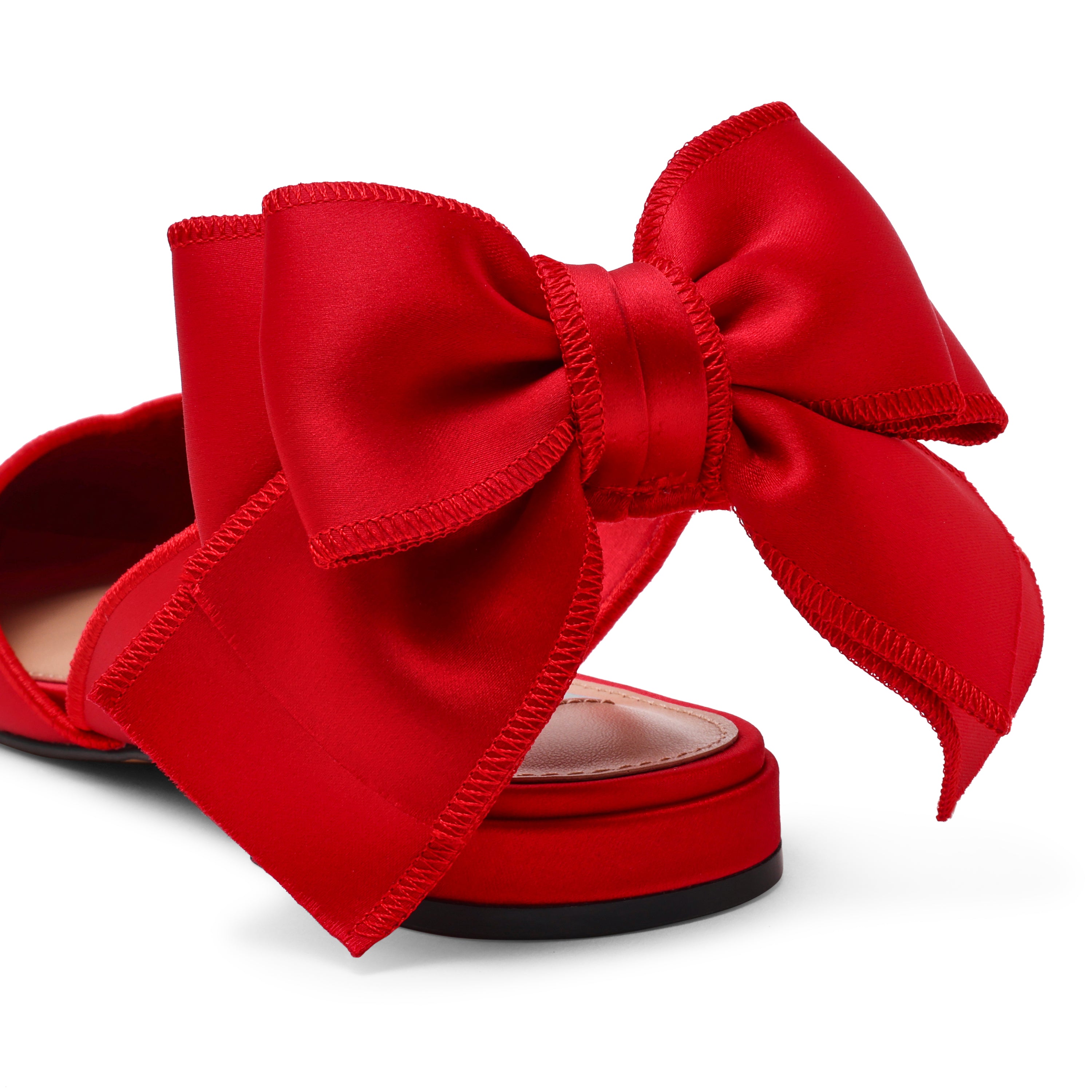 Synthia Red Satin - view 4