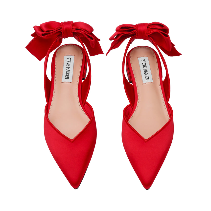 Synthia Red Satin - view 5