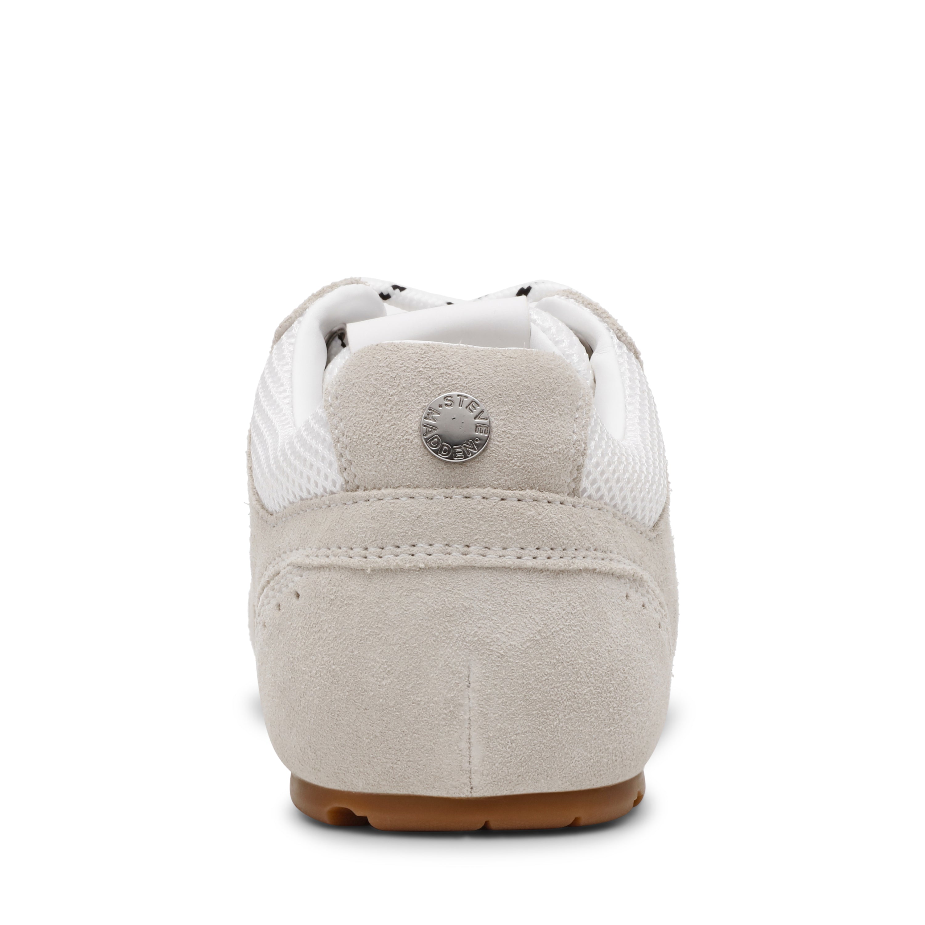 Asiel White Suede