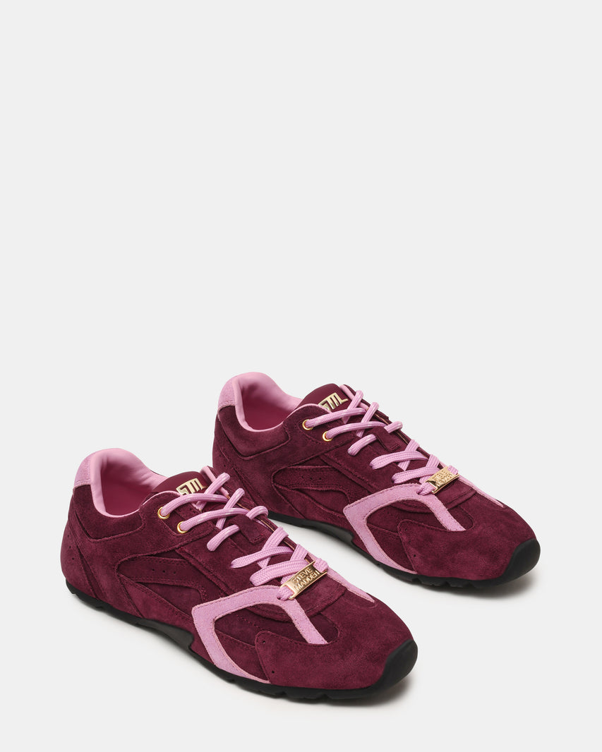 Asiel Dark Wine Suede - view 2