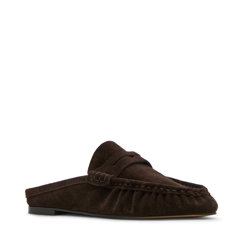 Rafe Chocolate Brown Suede - view 2