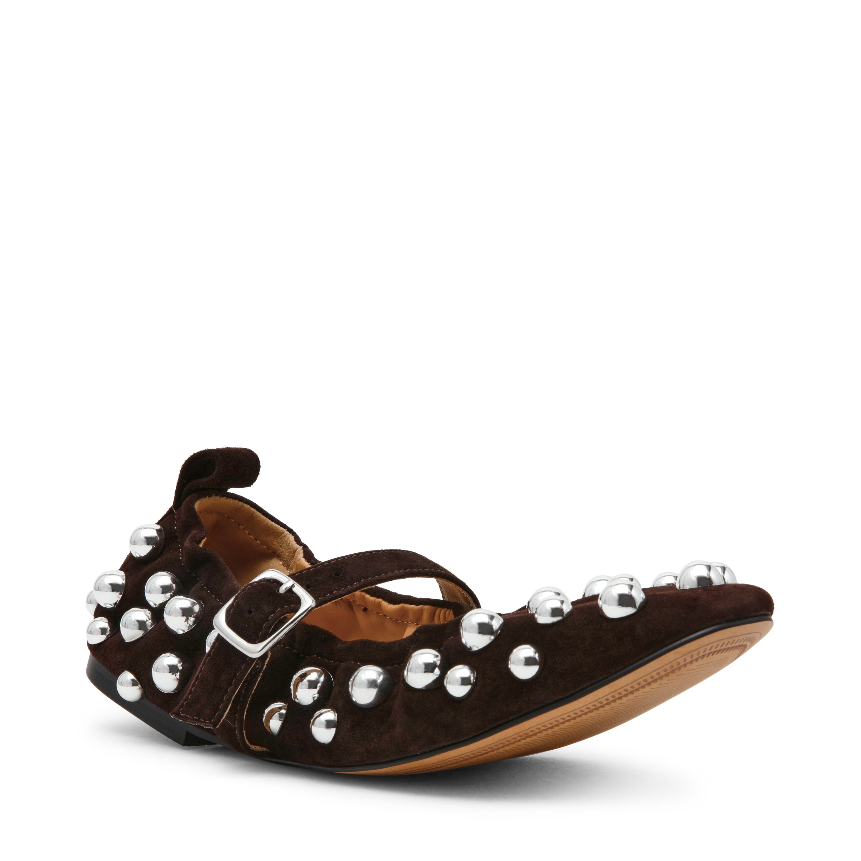 Sunrays Chocolate Brown Suede