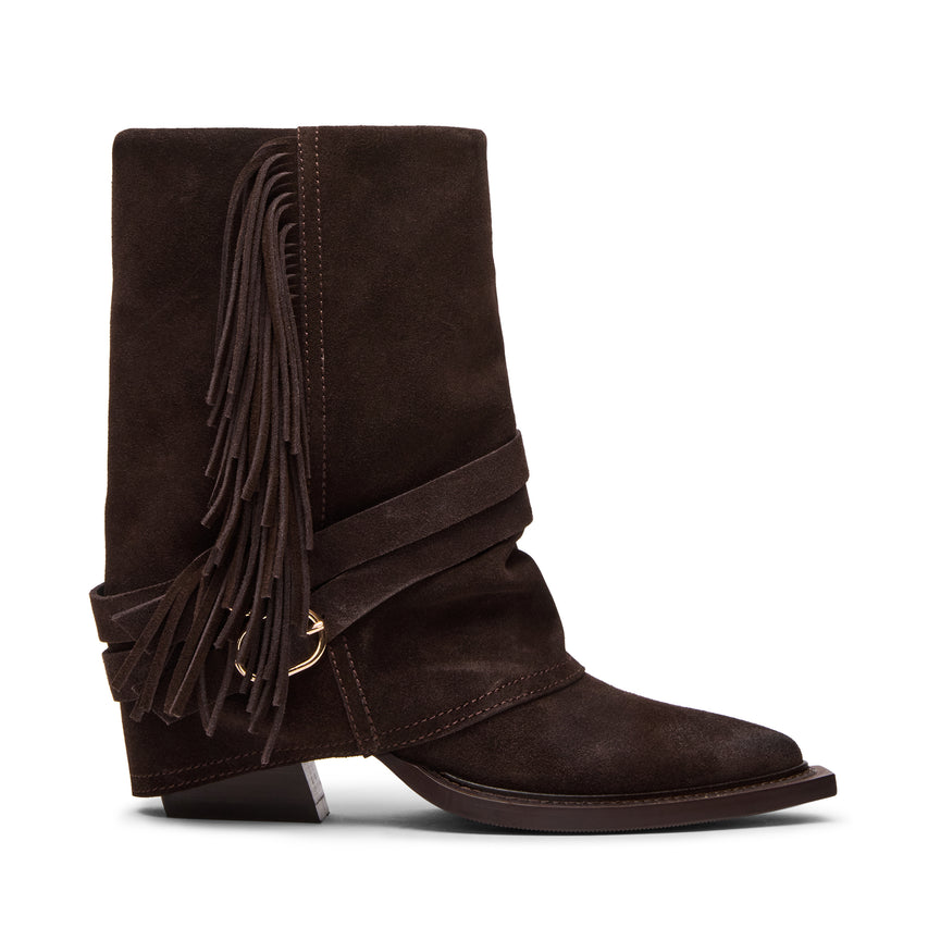 Hadly Brown Suede