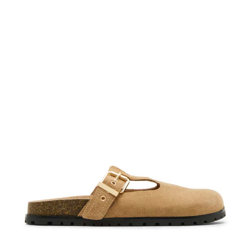 Atticus Taupe Suede