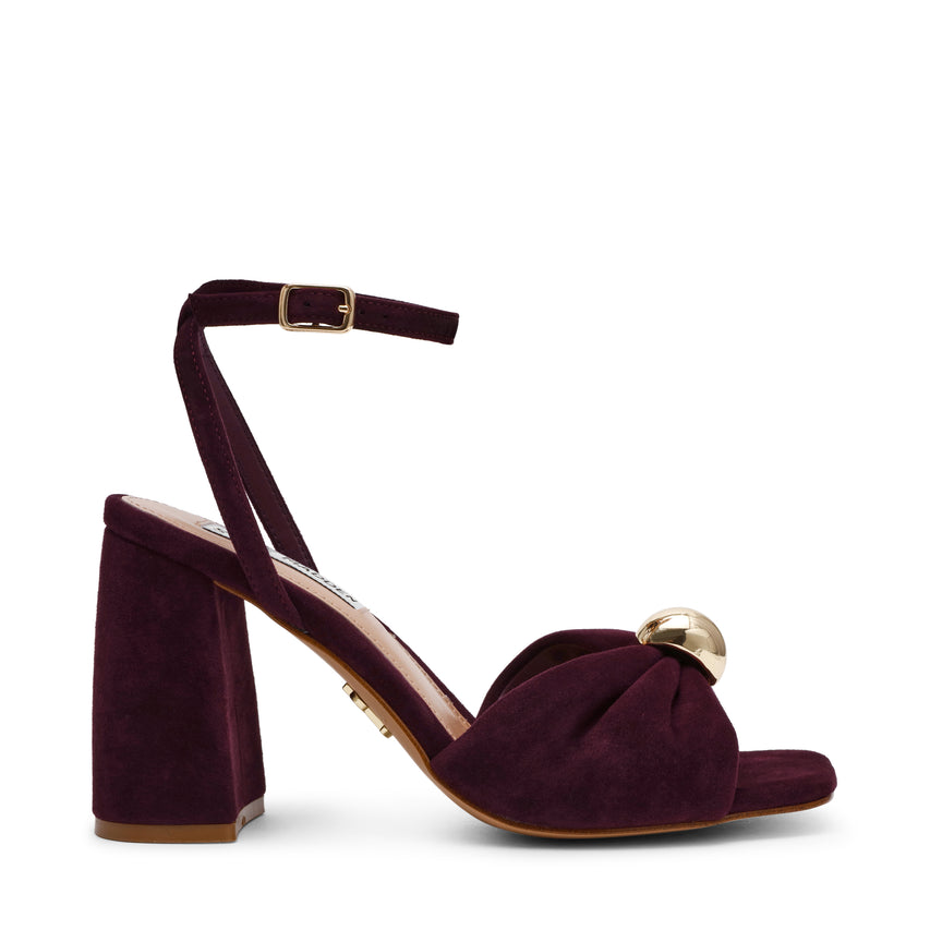 Meladi Dark Wine Suede