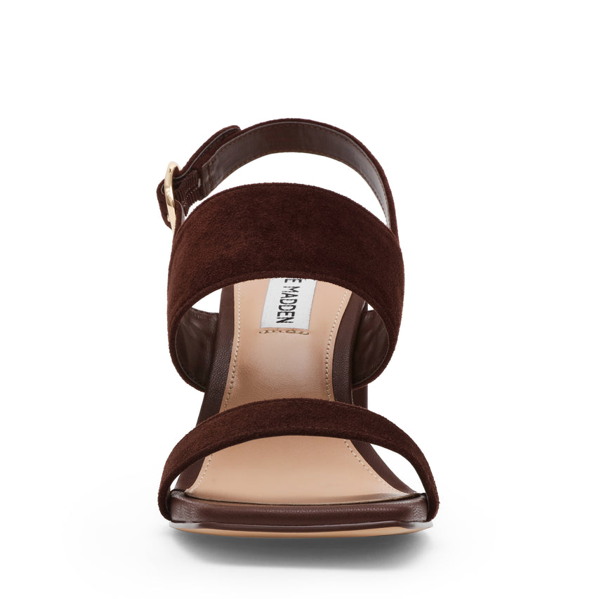 Wendie Chocolate Brown Suede - view 3