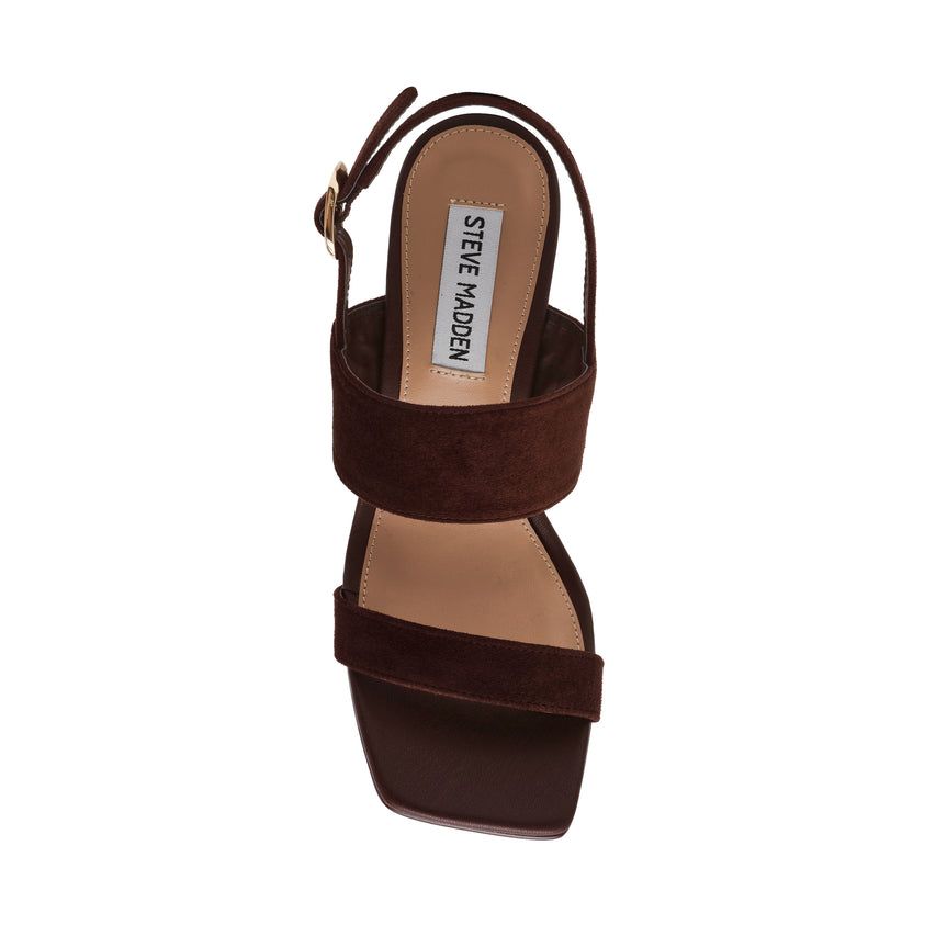 Wendie Chocolate Brown Suede - view 6