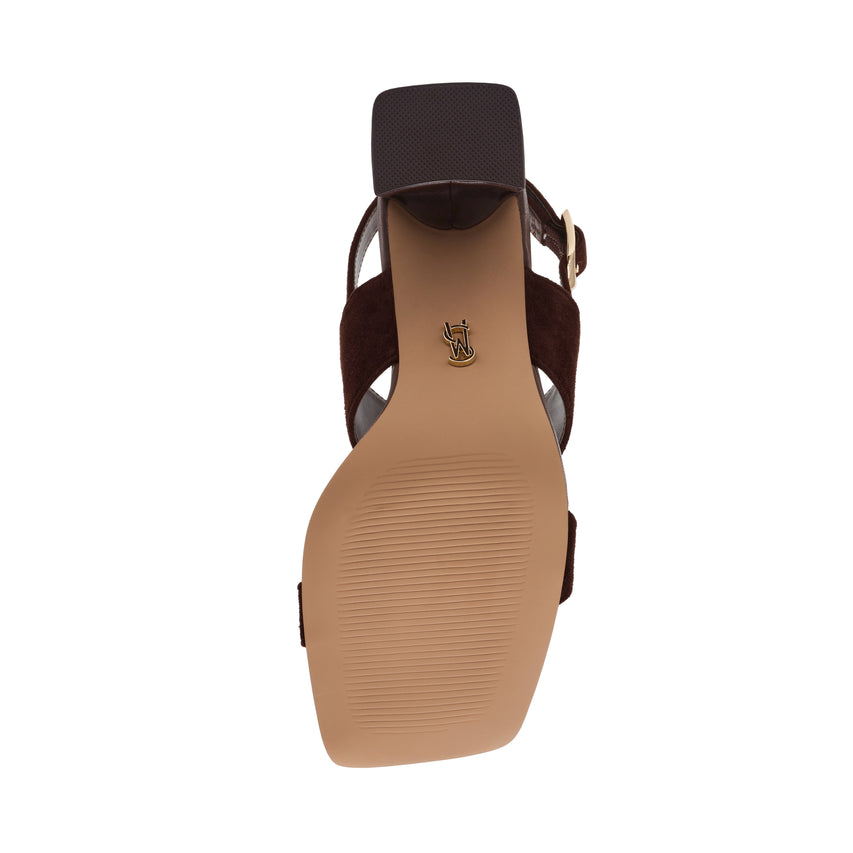 Wendie Chocolate Brown Suede - view 5