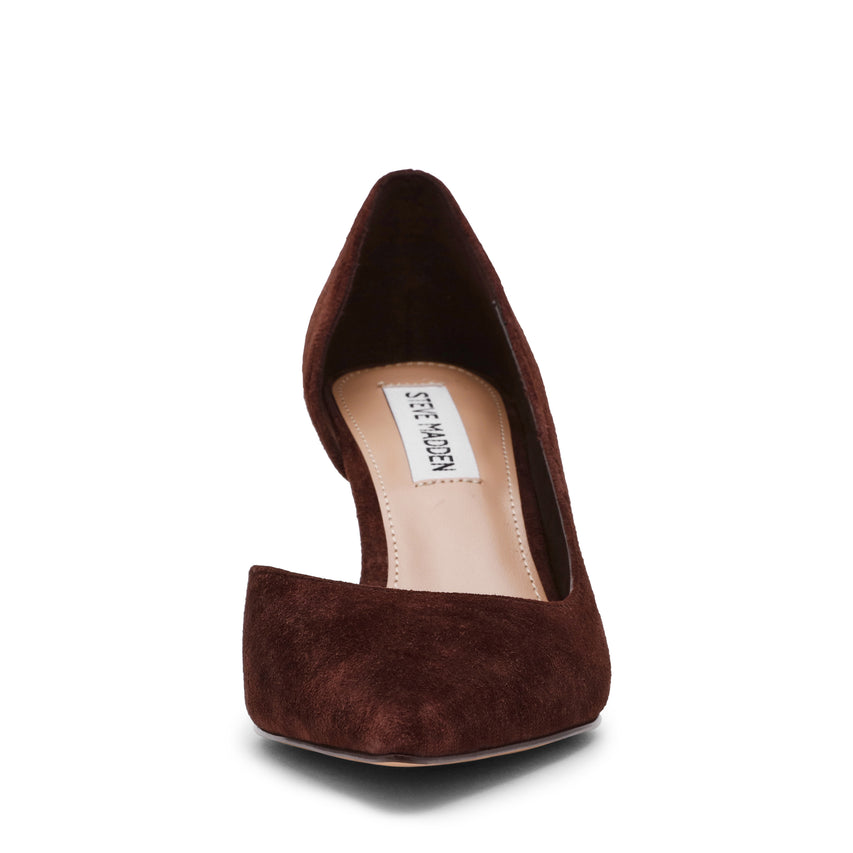 Vena Chocolate Brown Suede - view 4