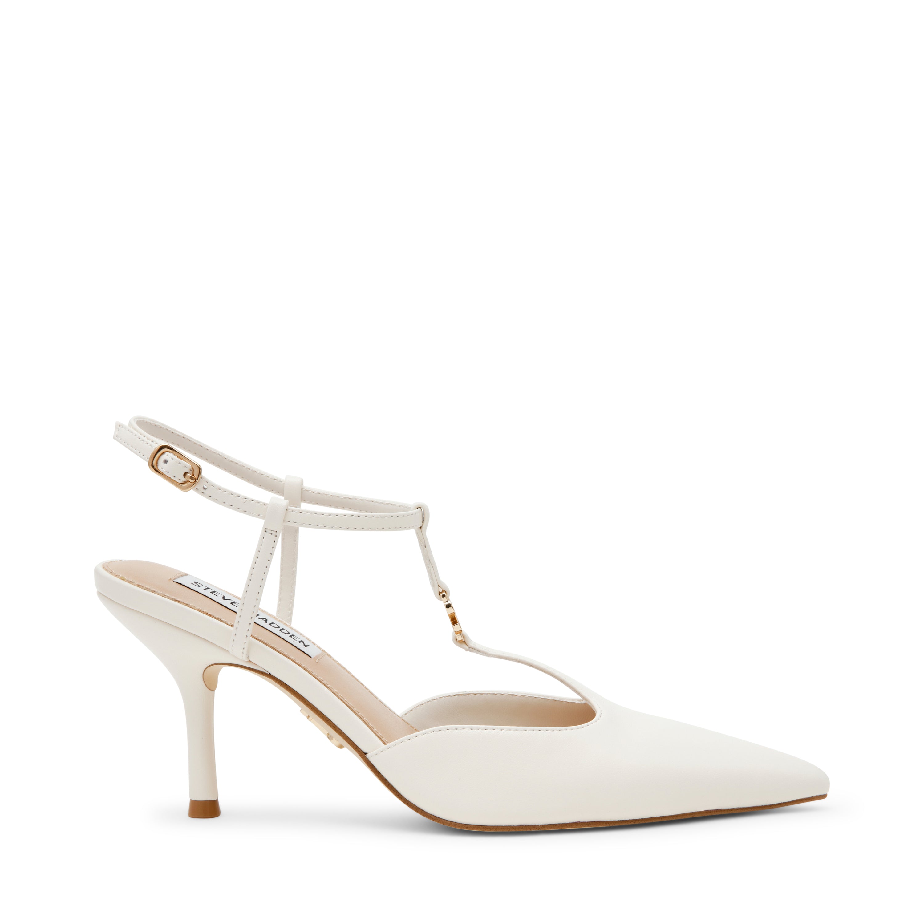 Sanders Ivory Leather