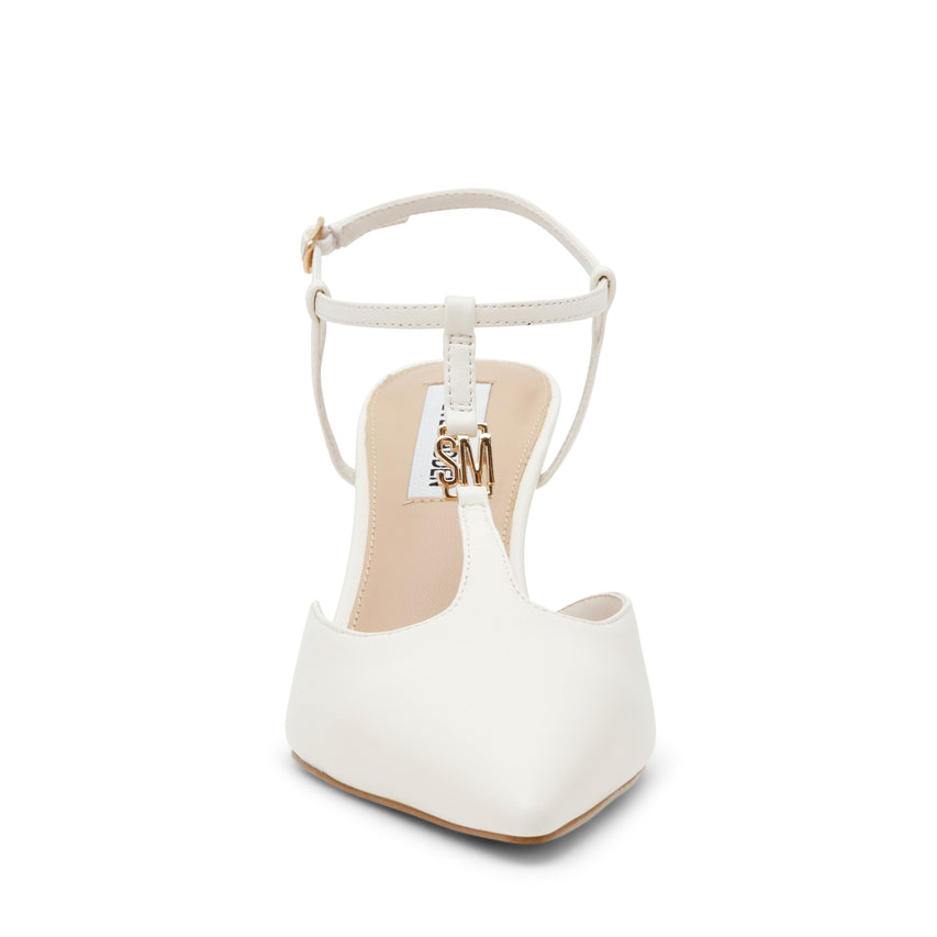 Sanders Ivory Leather