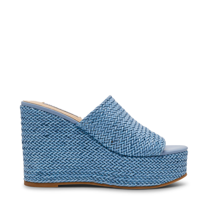 Cassi Blue Raffia