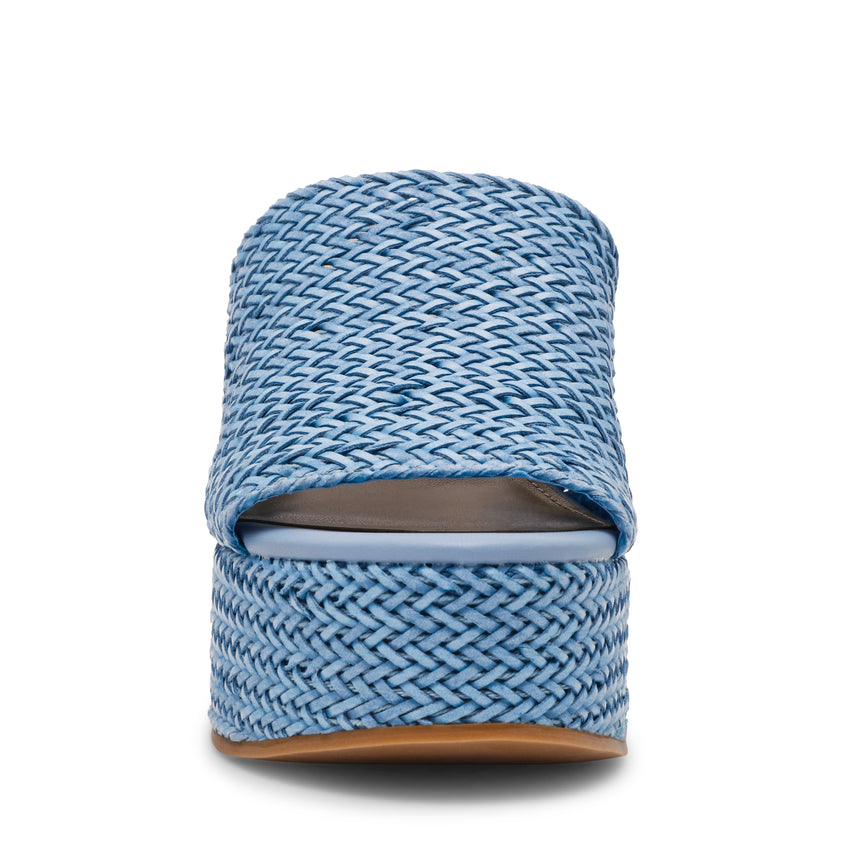 Cassi Blue Raffia - view 4