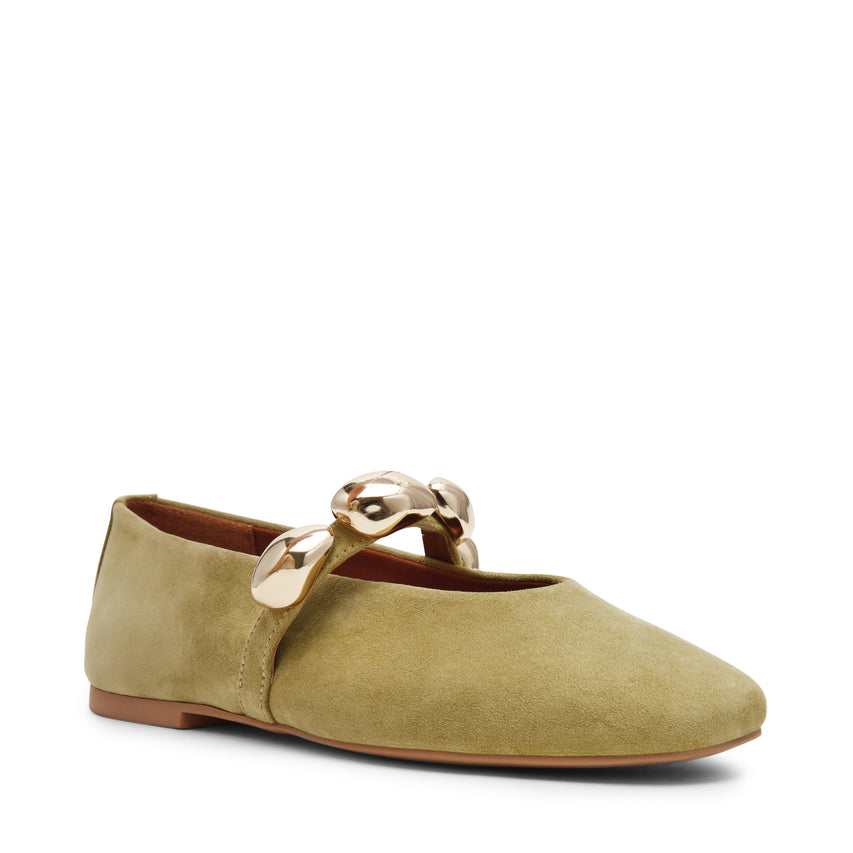 Poppin Olive Suede - view 2