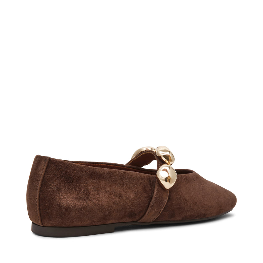 Poppin Chocolate Brown Suede - view 3