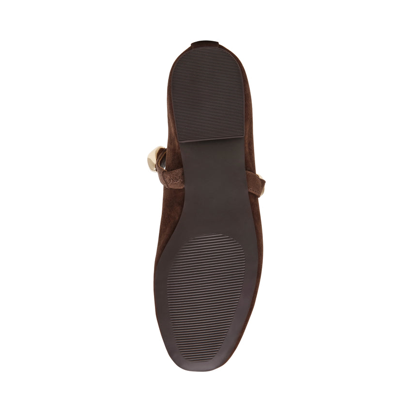 Poppin Chocolate Brown Suede - view 7