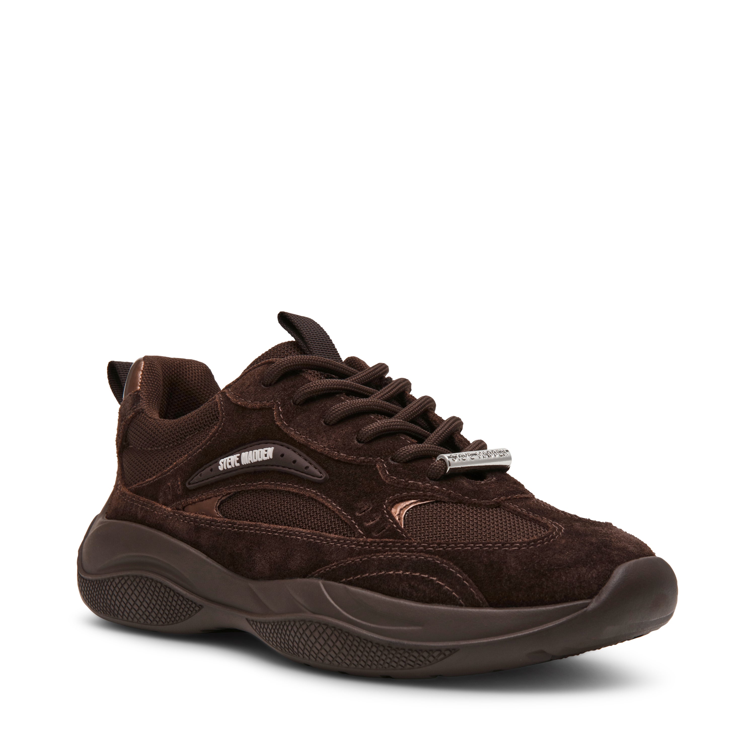 Premio-E Chocolate Brown Suede - view 2