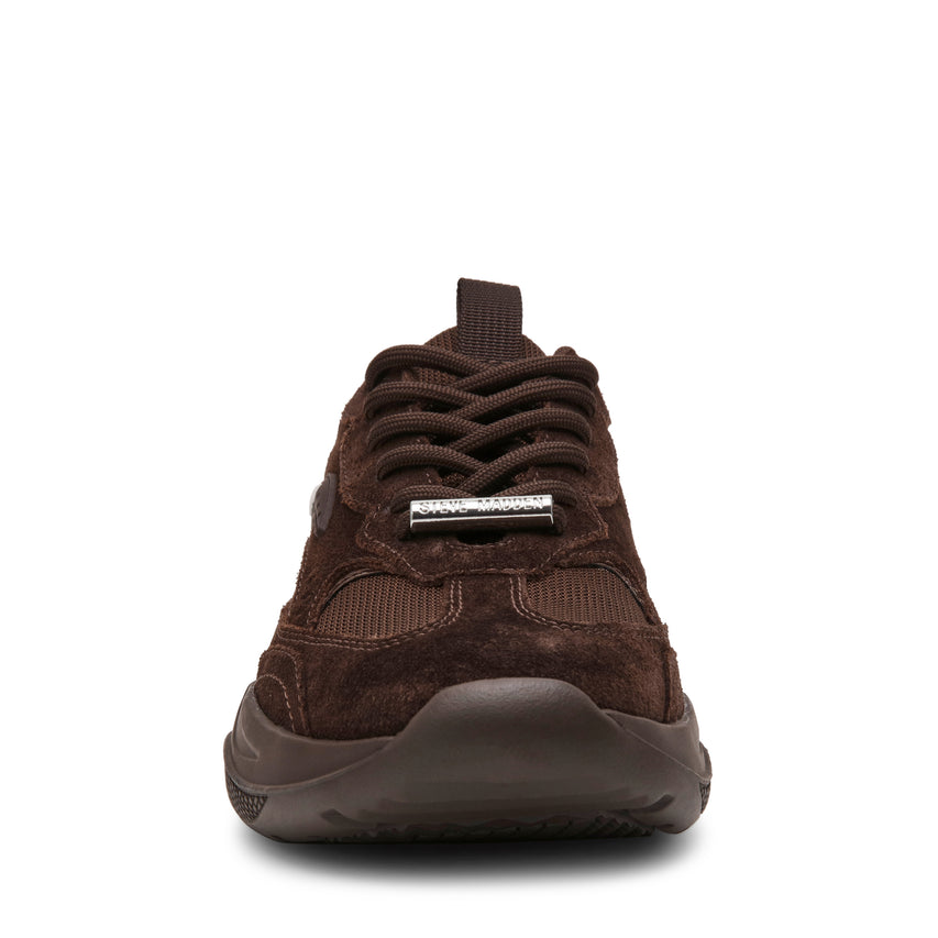 Premio-E Chocolate Brown Suede - view 4