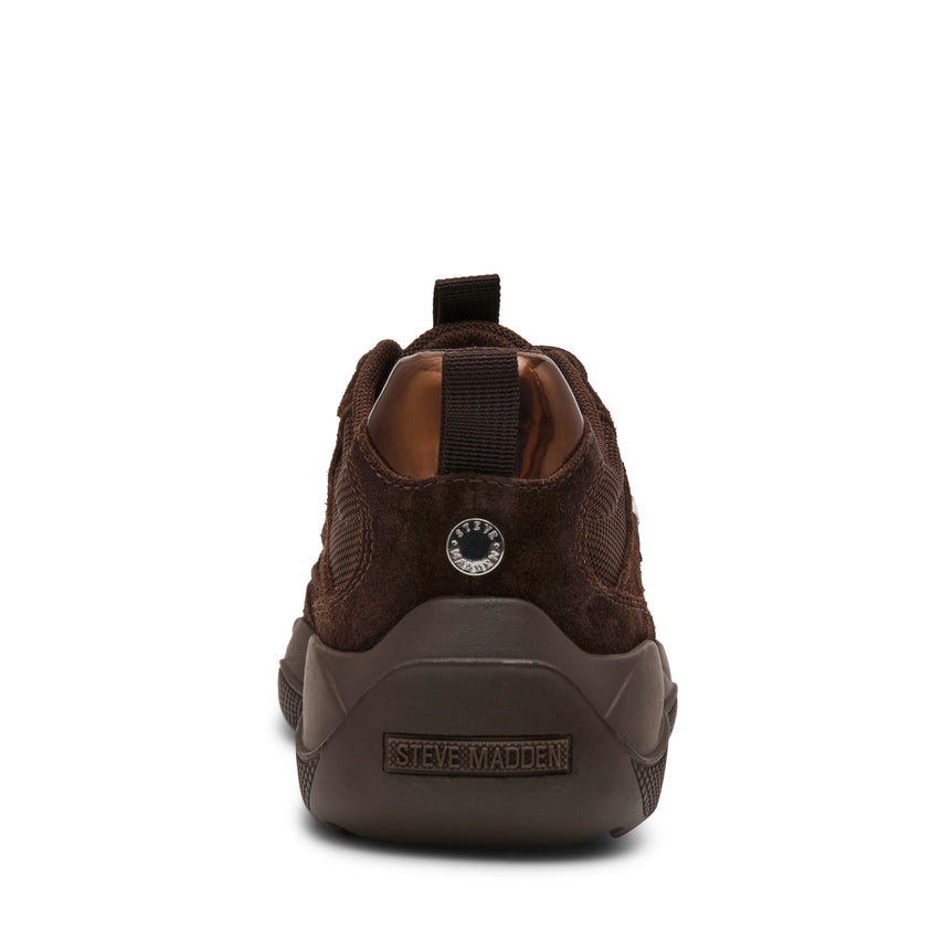 Premio-E Chocolate Brown Suede - view 5
